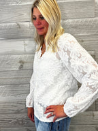 Lucy Button Top