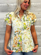 Felicia Floral Top