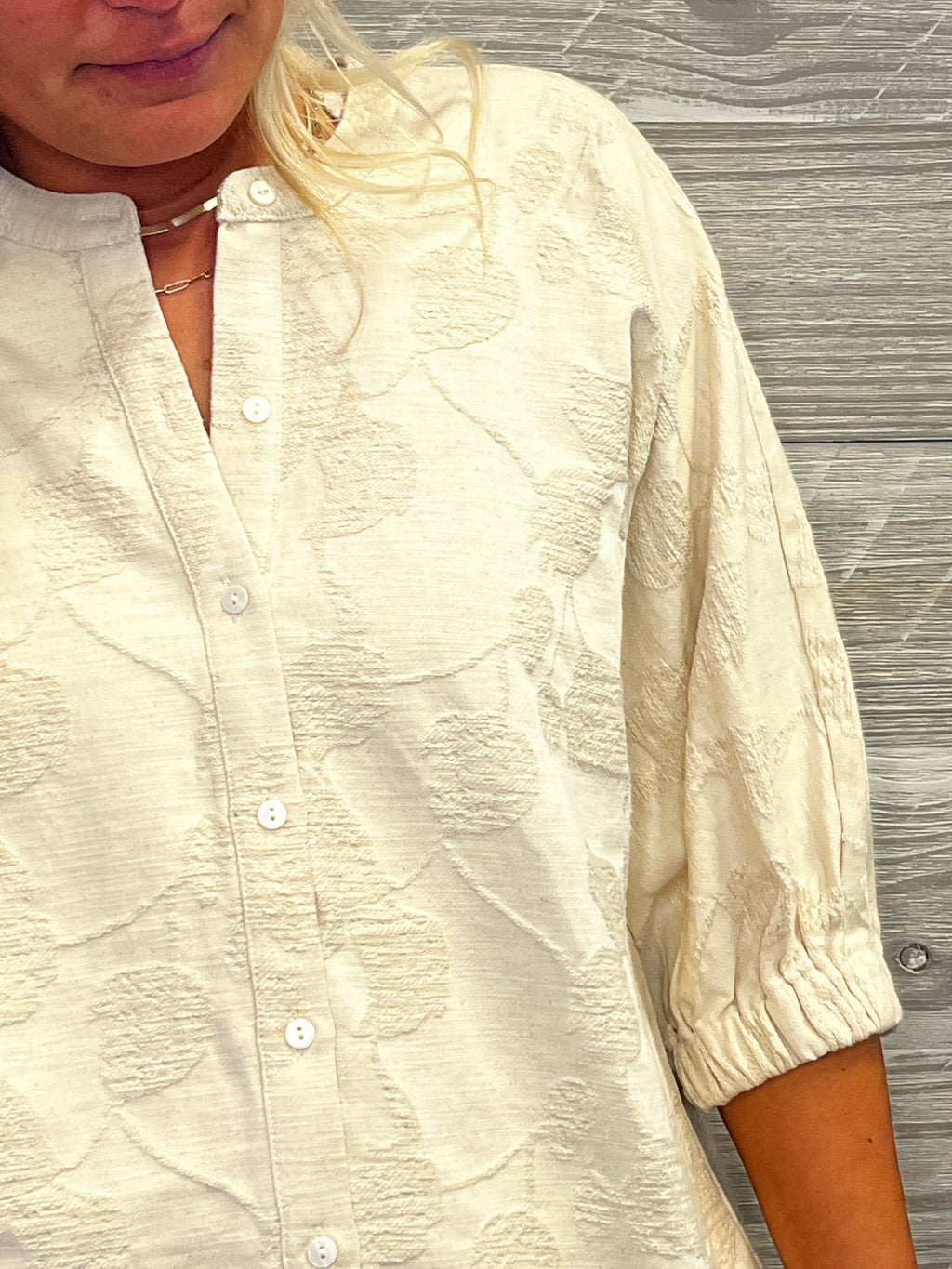 Nadia Linen Top
