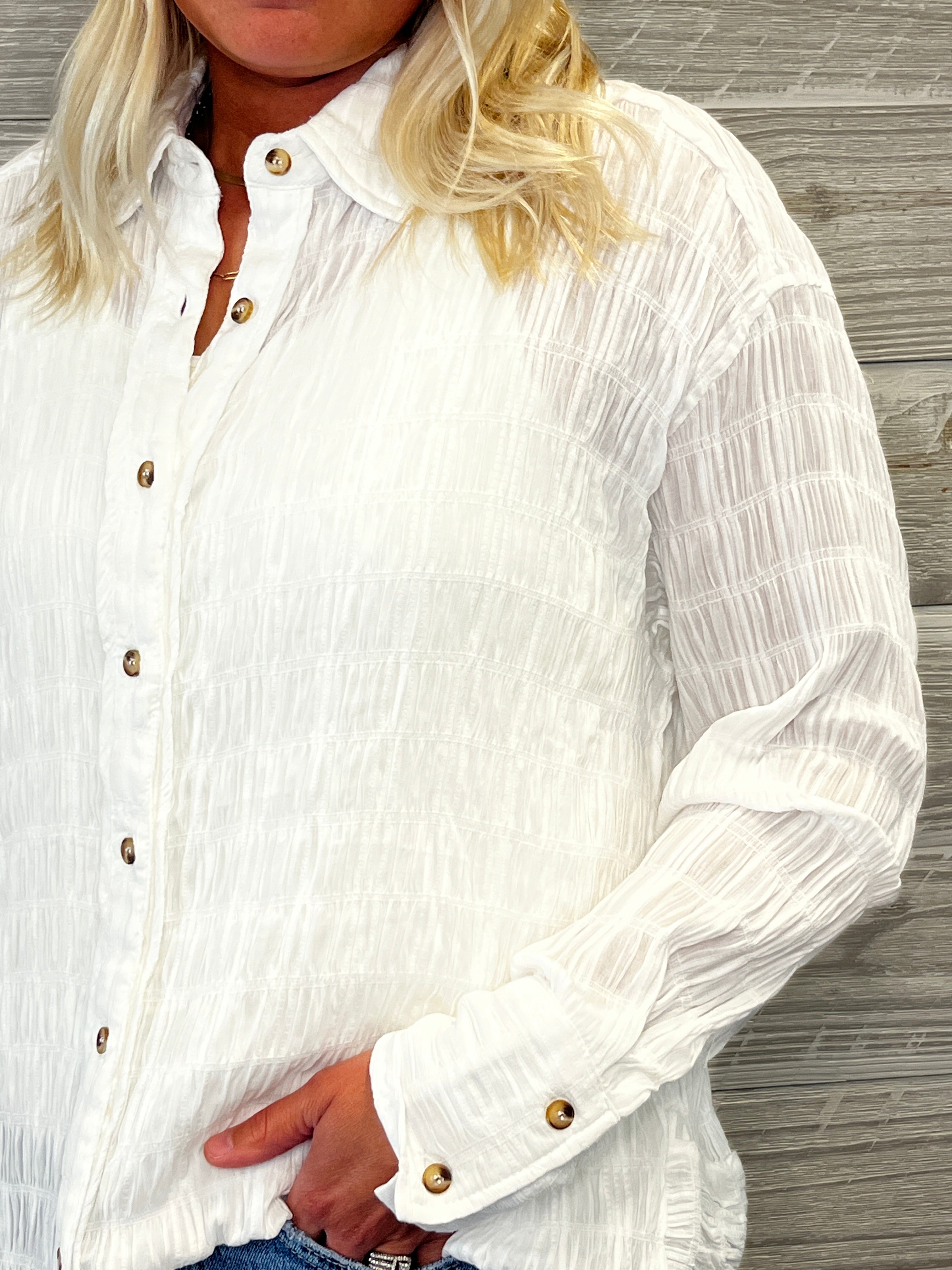 Josephine Crinkle Shirt