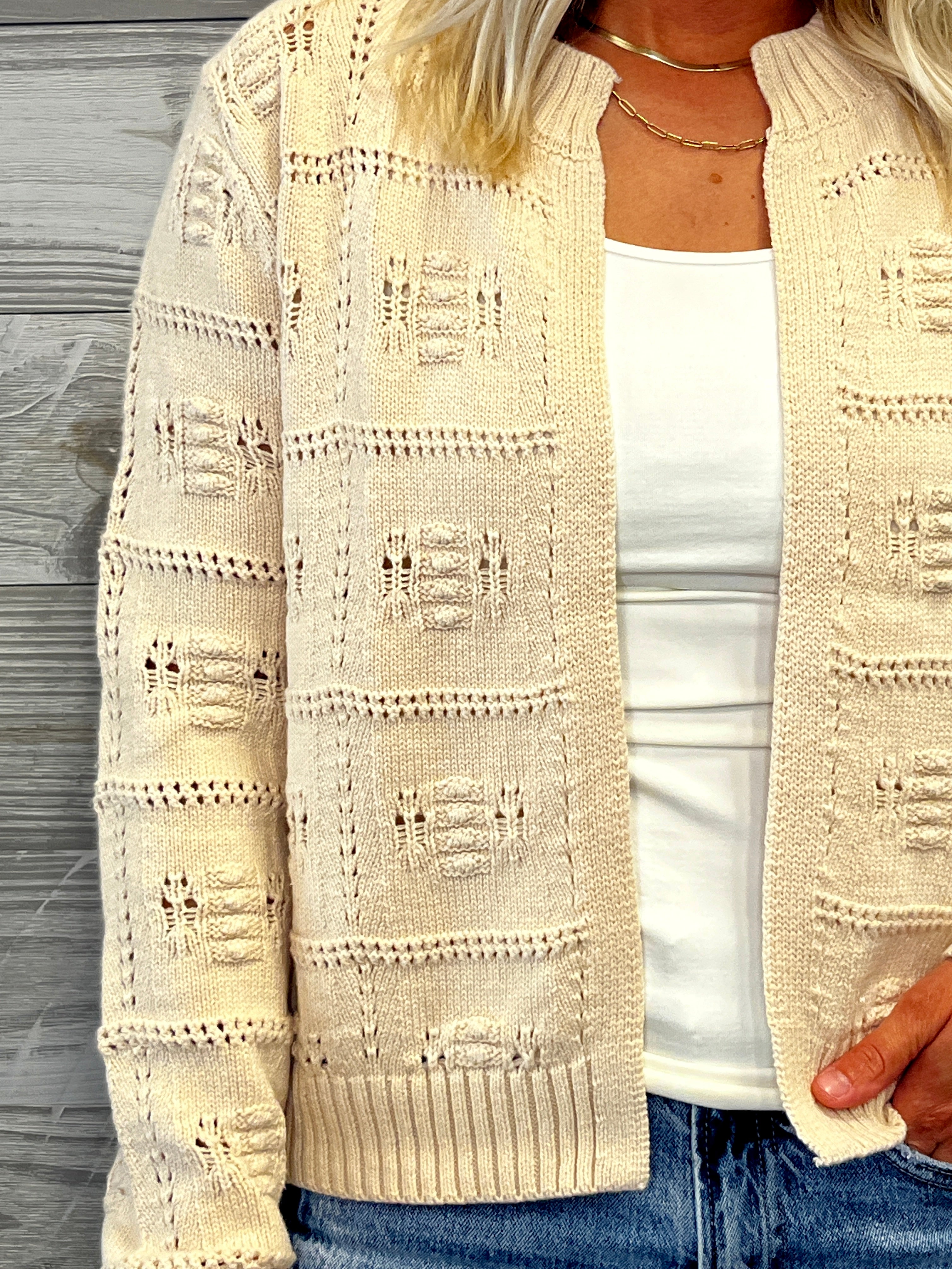 Consuela Open Cardigan