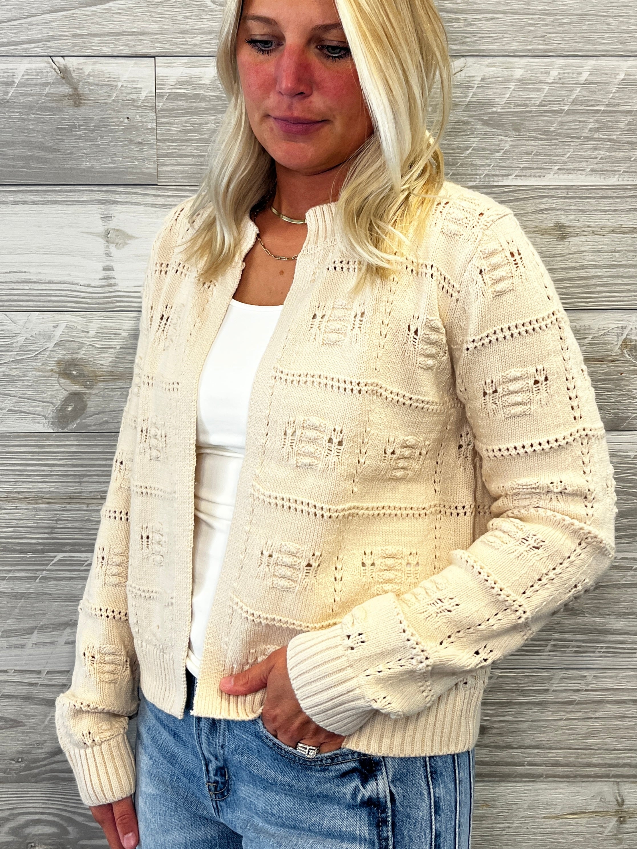 Consuela Open Cardigan