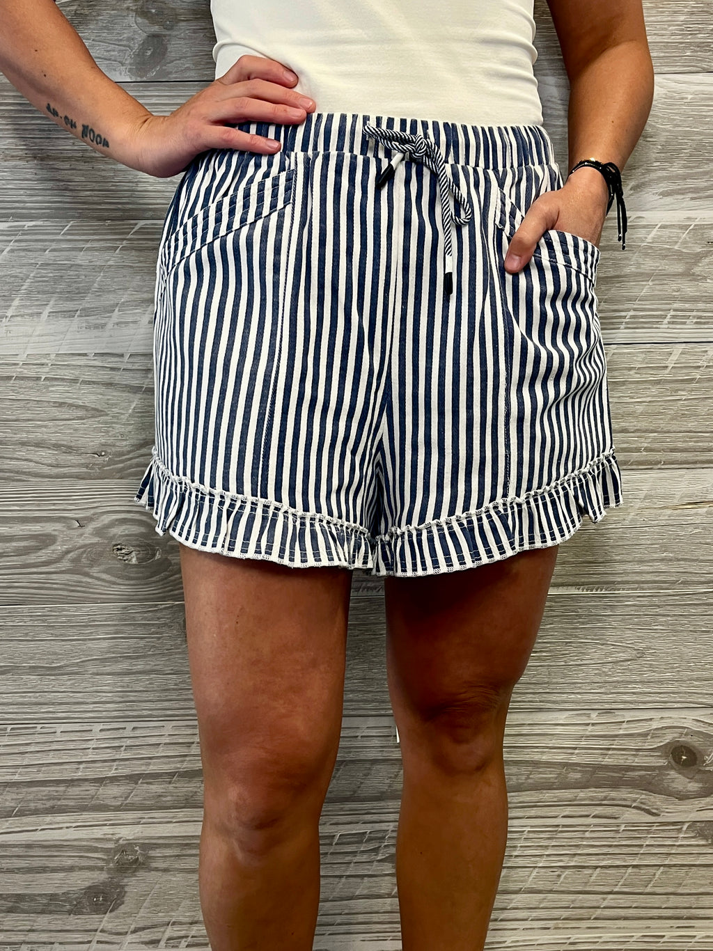 Boston Stripe Shorts
