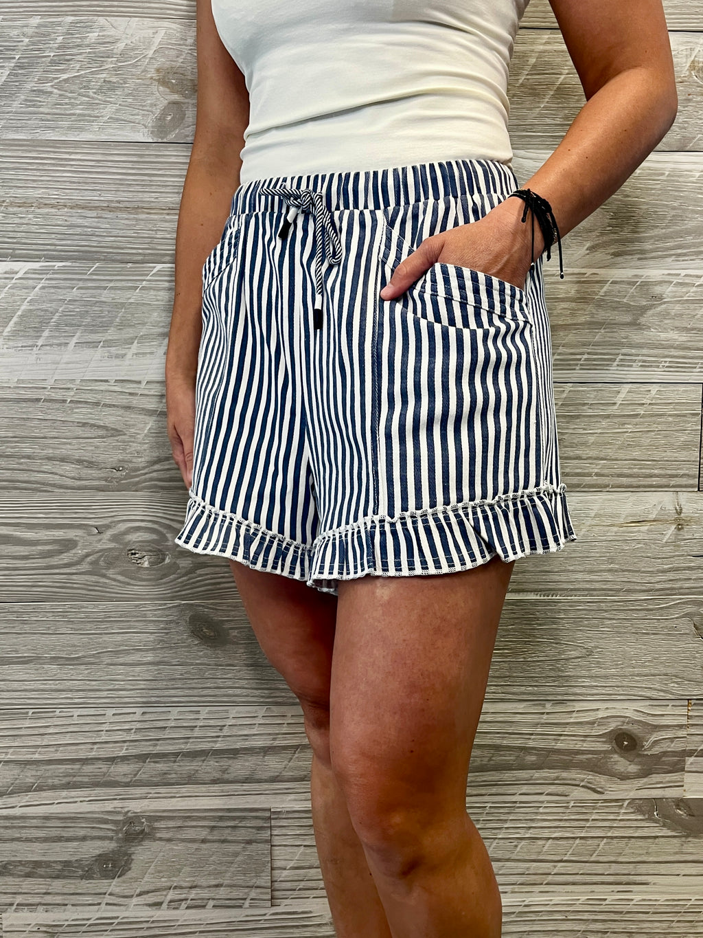 Boston Stripe Shorts