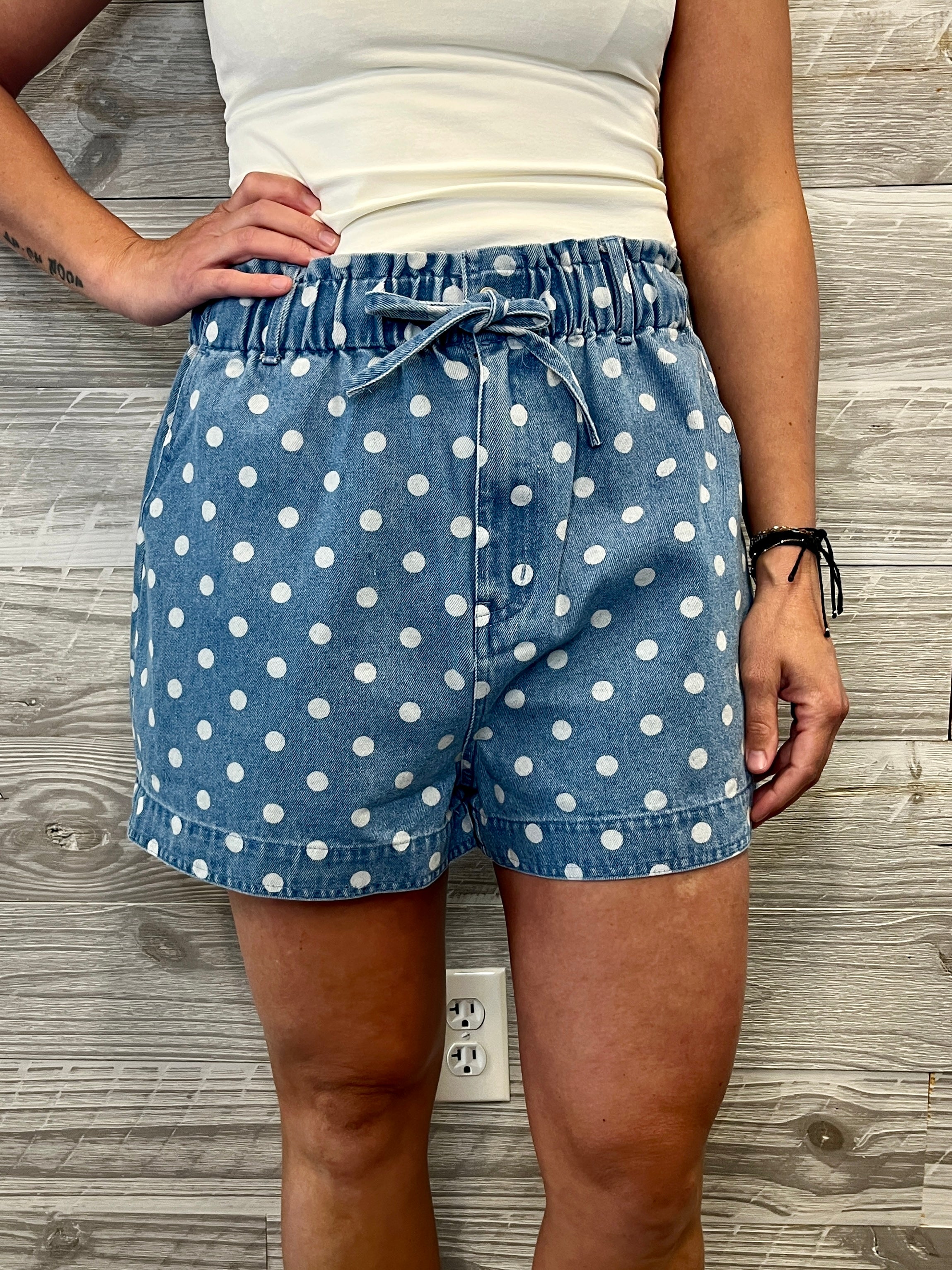 Neena Polk Dot Shorts