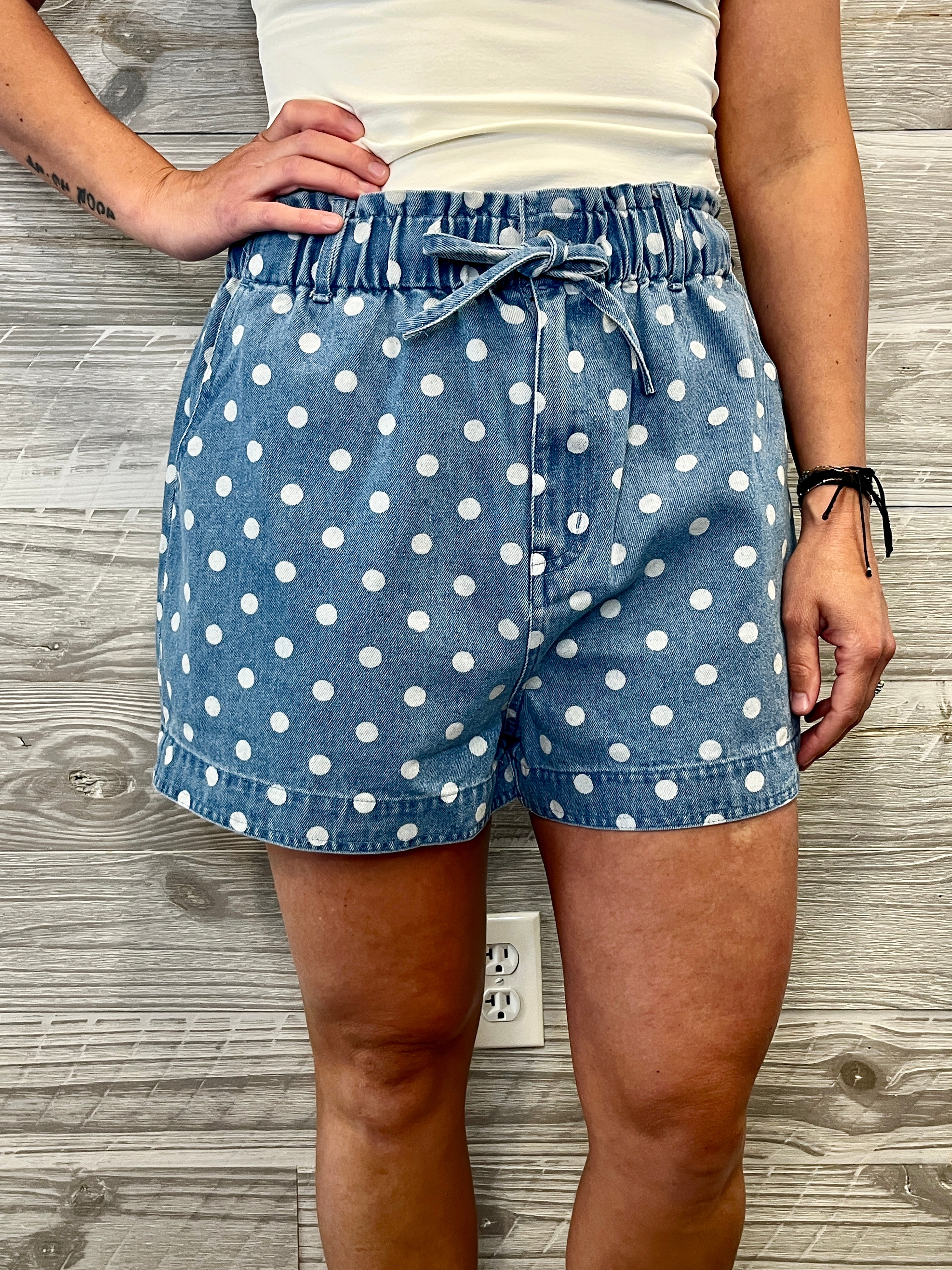 Neena Polk Dot Shorts