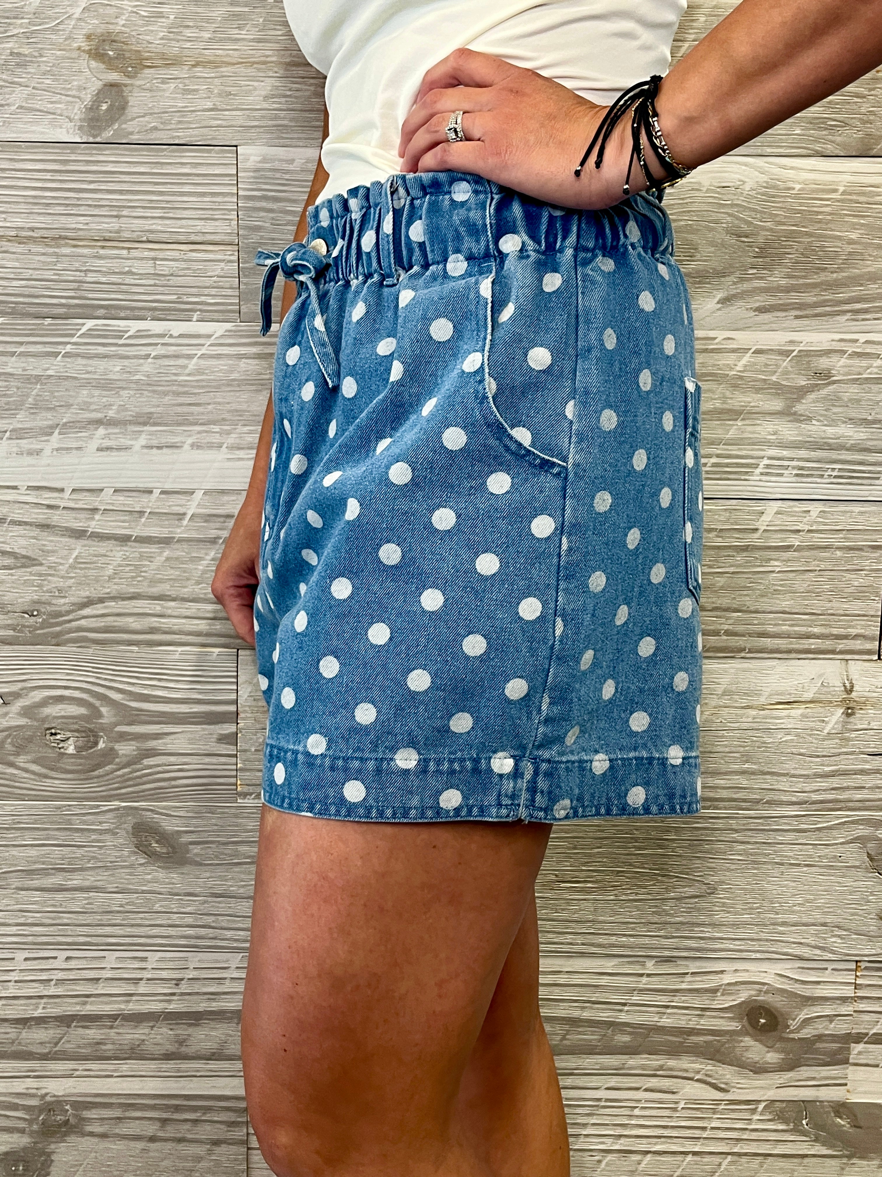 Neena Polk Dot Shorts