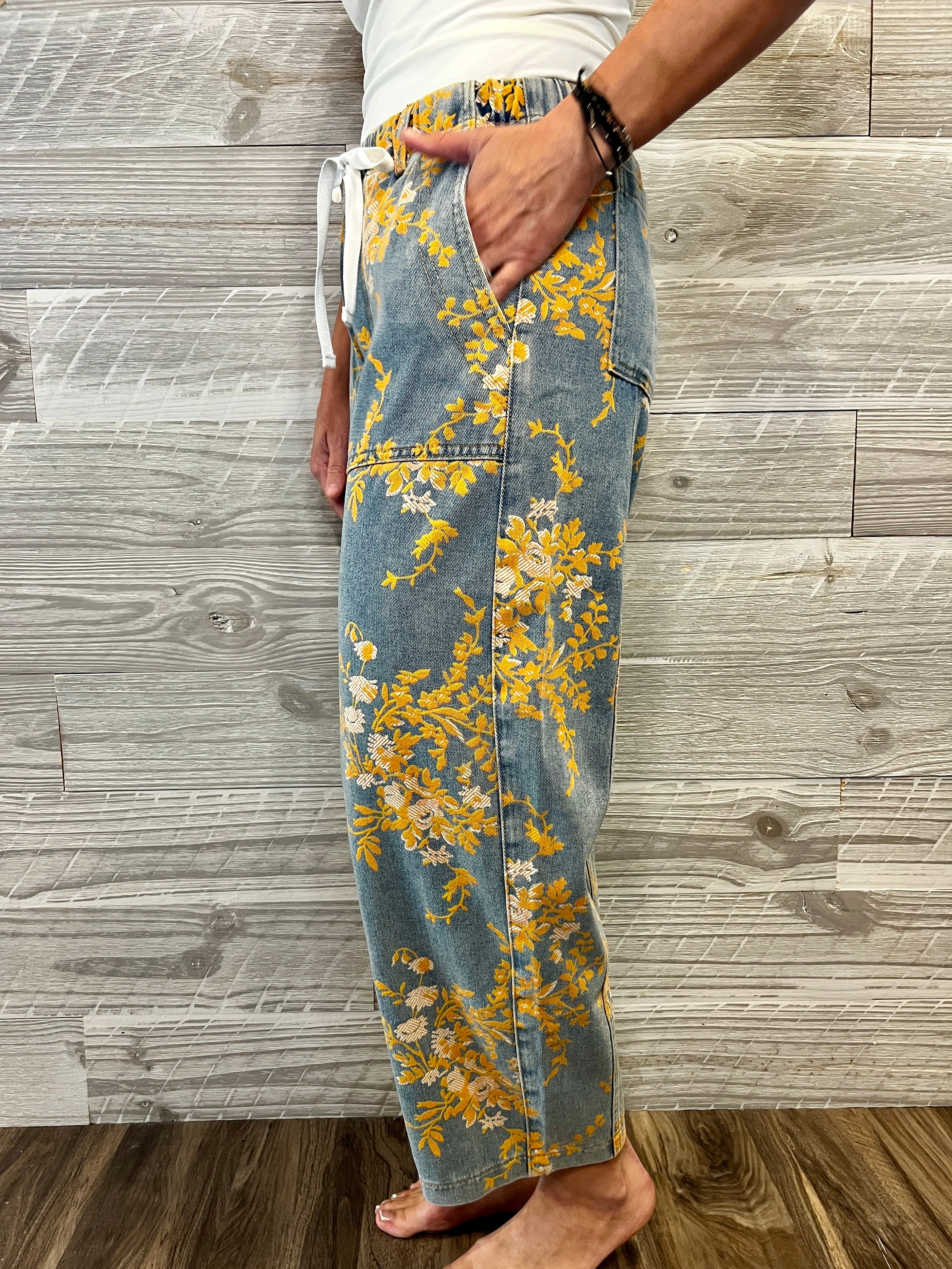 Baylee Floral Denim
