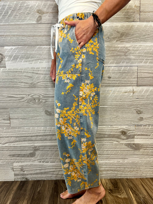 Baylee Floral Denim