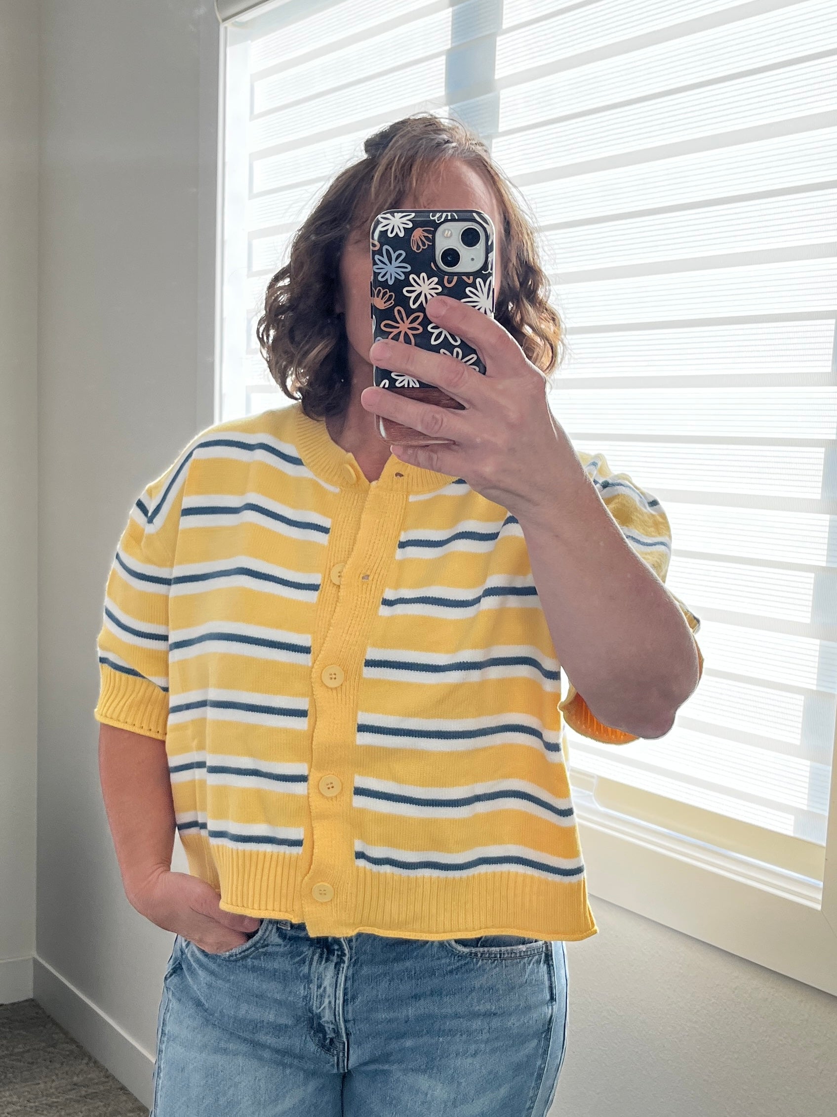 Megan Stripe Cardigan