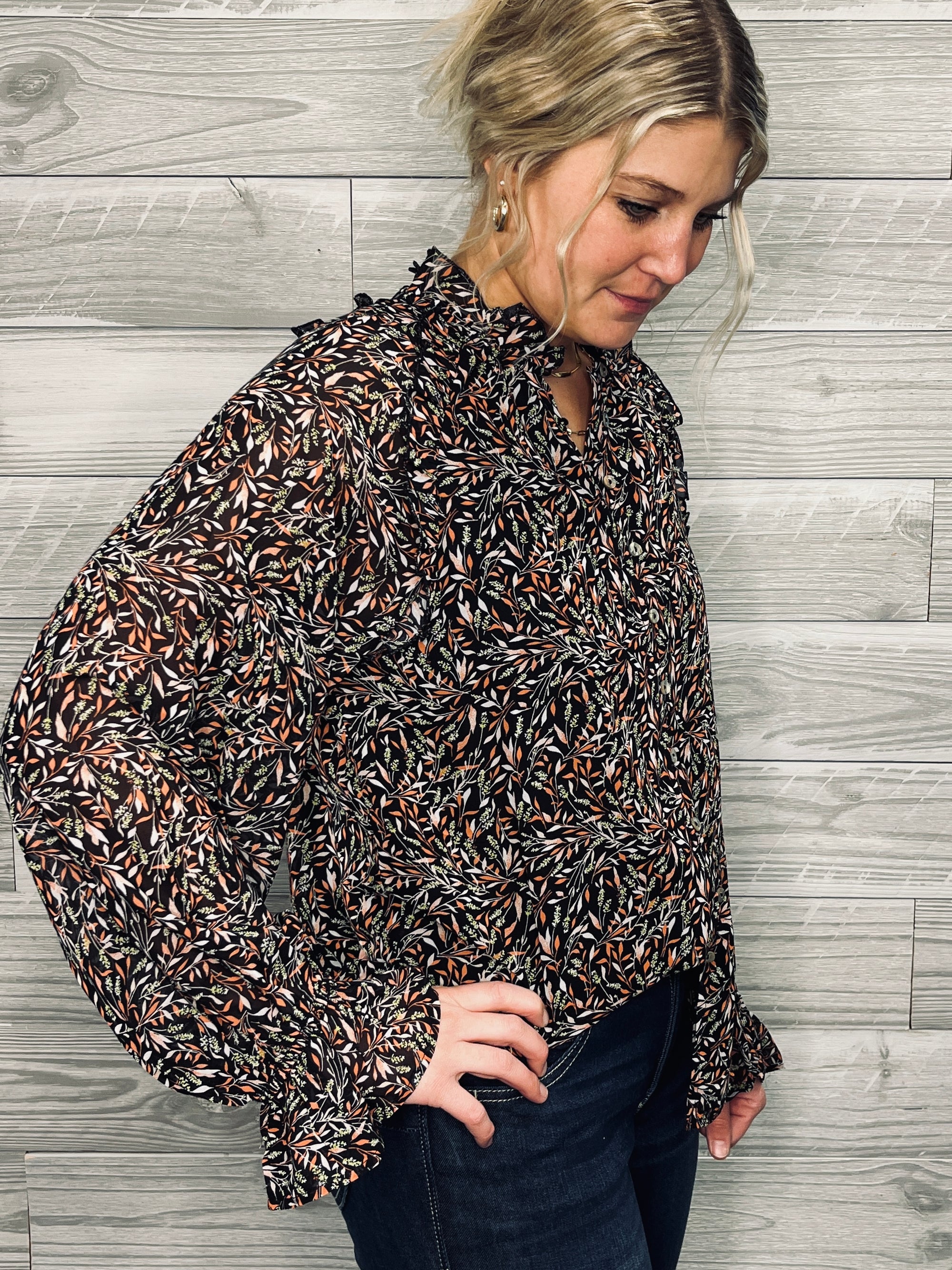 Ronetta Floral Blouse