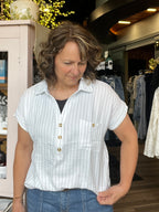 Cagney Stripe Top
