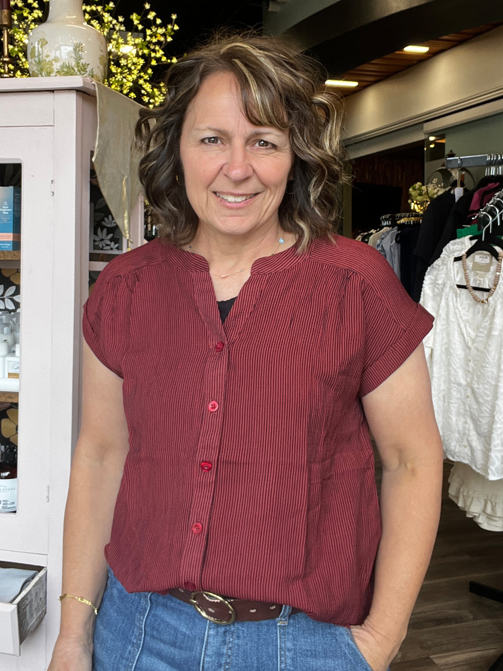 Scarlette Stripe Top