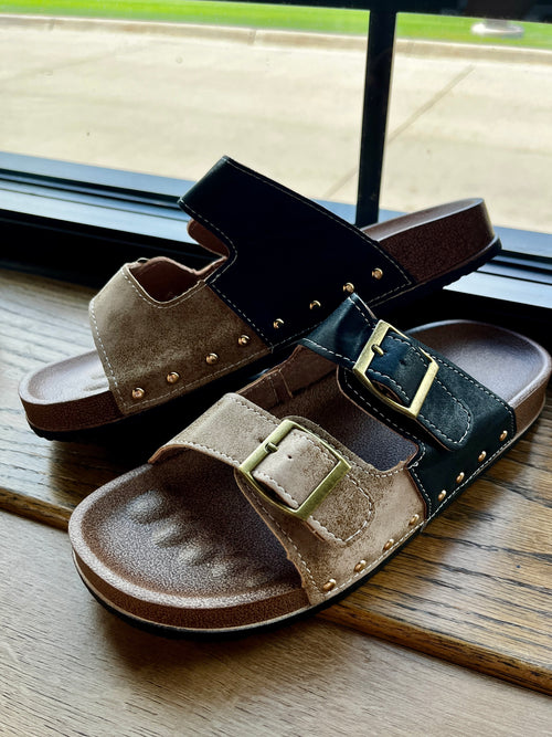 Casey Two-Tone Sandal