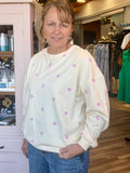 Pippa Polka Dot Sweatshirt