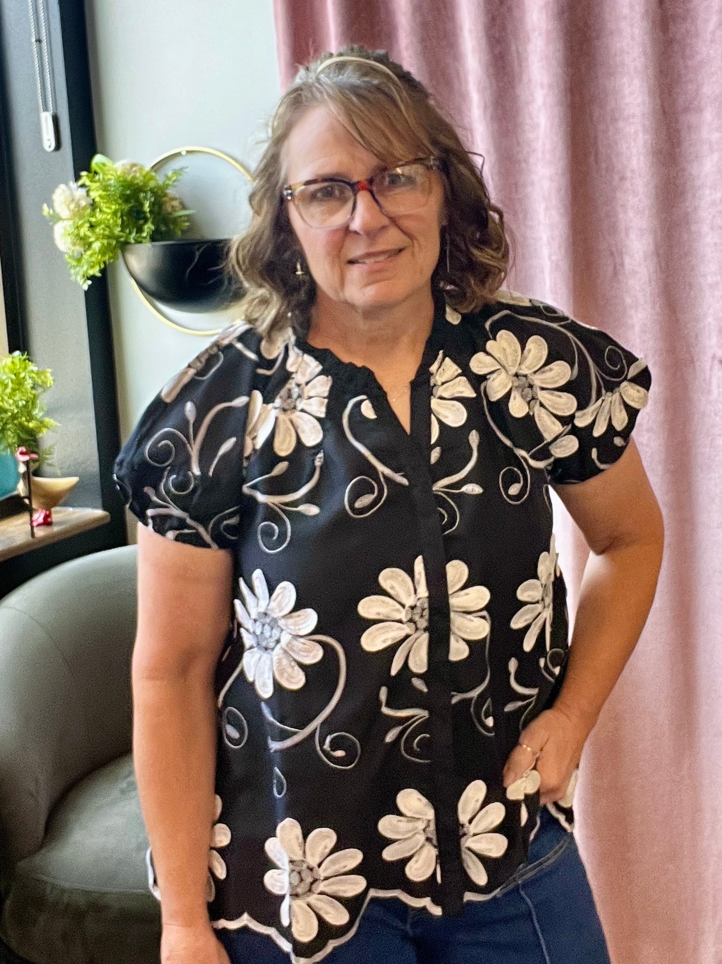 Posie Floral Top