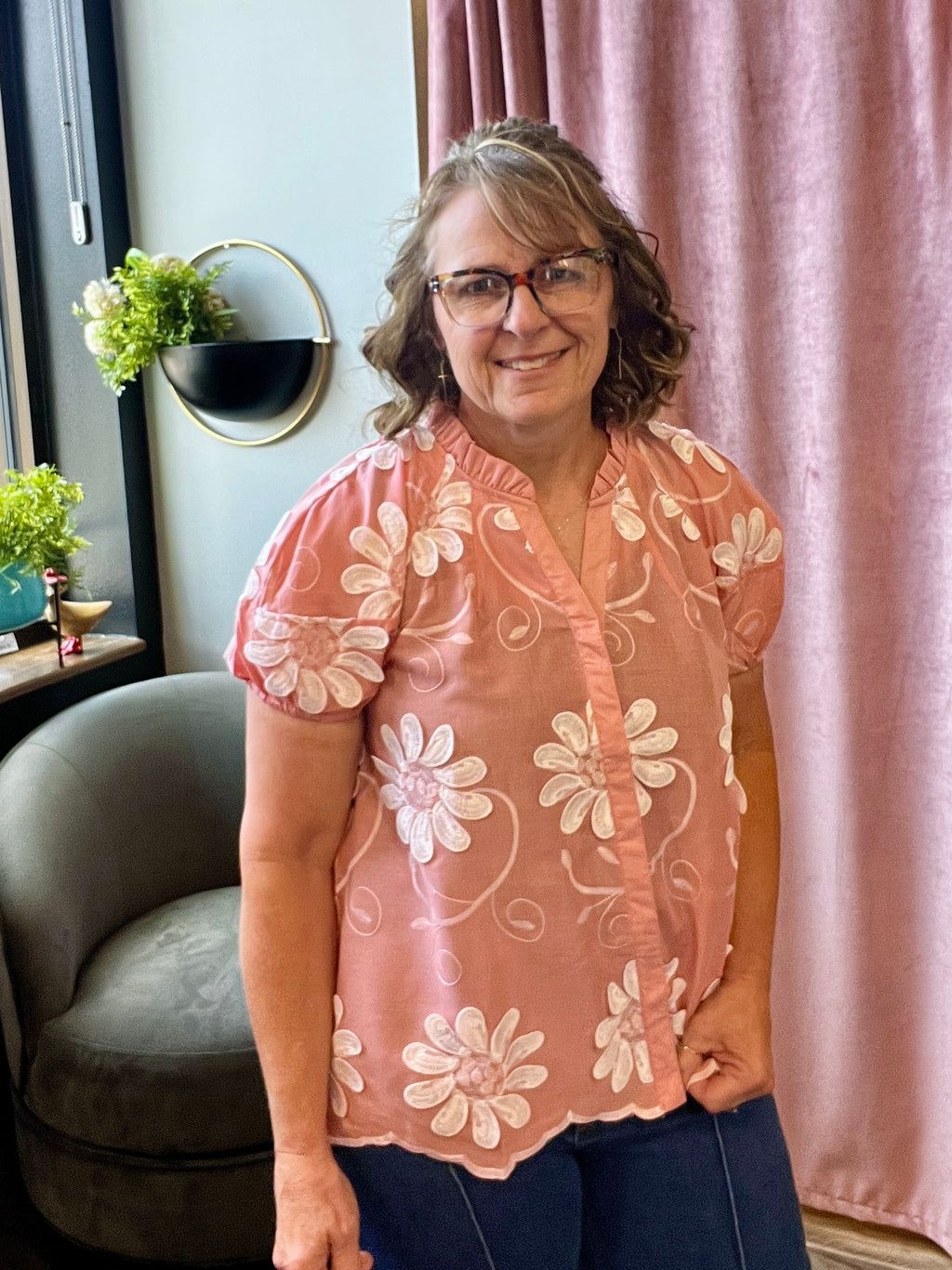 Posie Floral Top