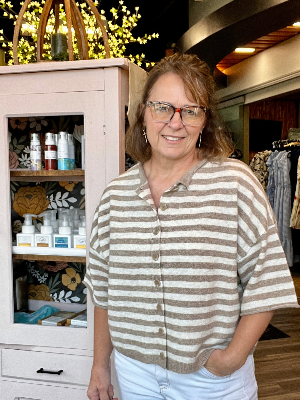 Sonnie Stripe Cardigan