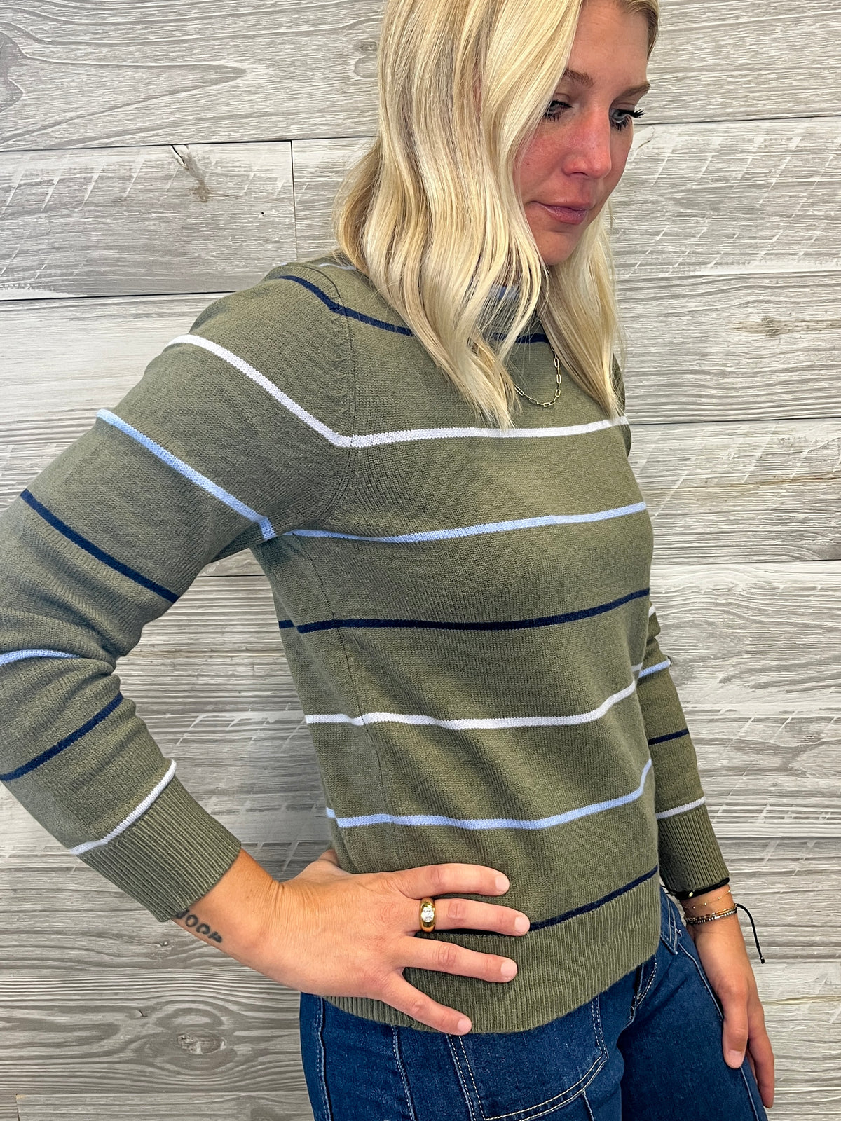 Alessia Stripe Sweater