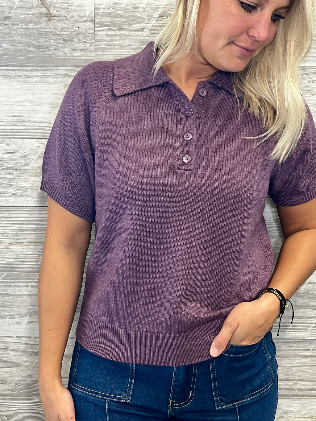 Serena Polo Sweater