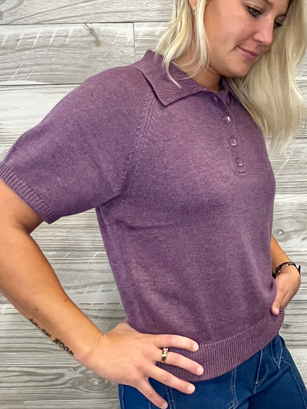 Serena Polo Sweater