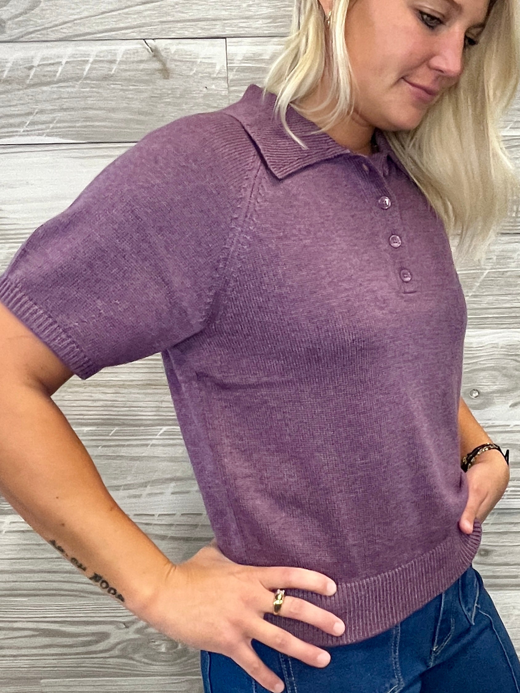 Serena Polo Sweater