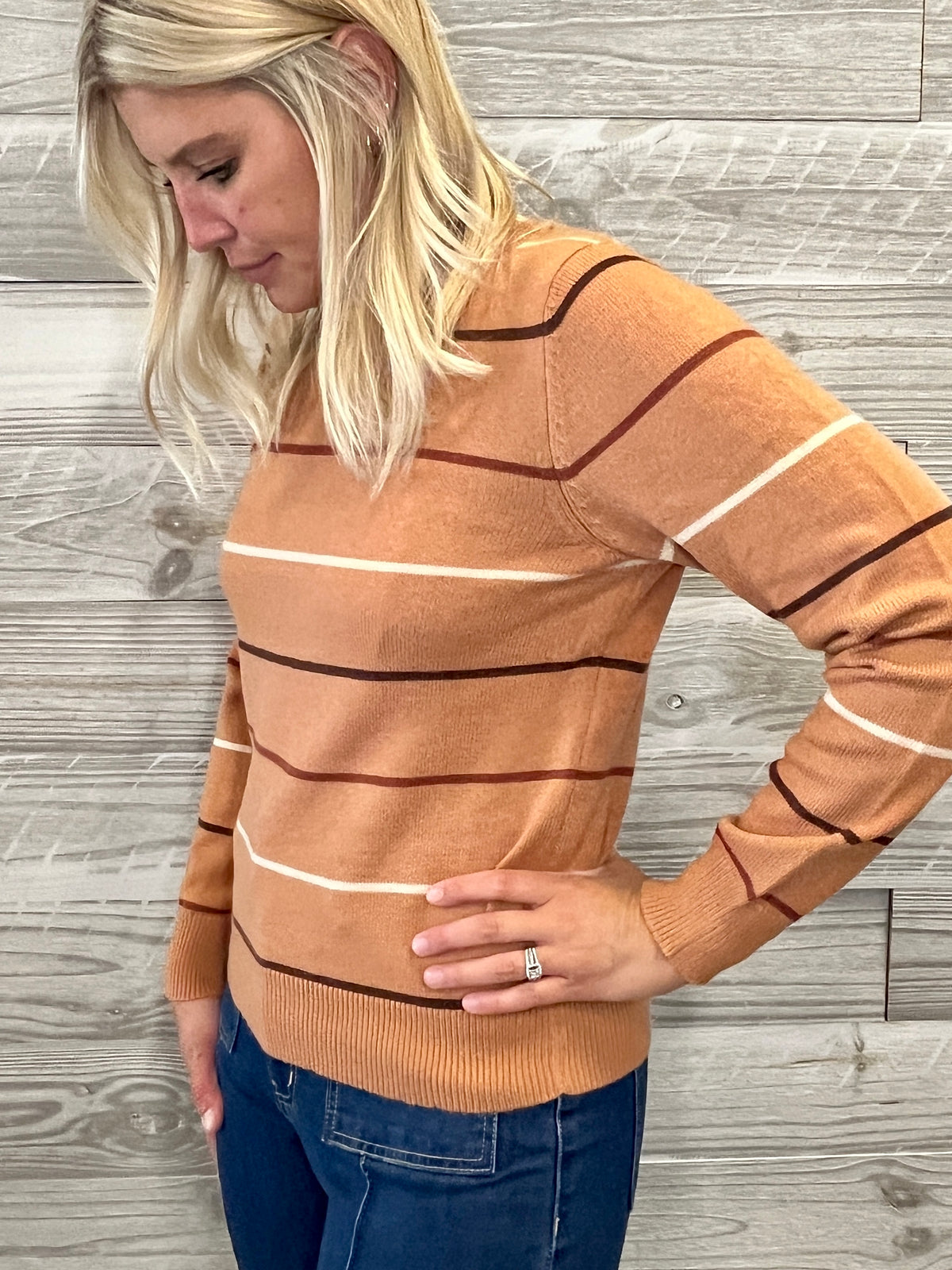 Alessia Stripe Sweater