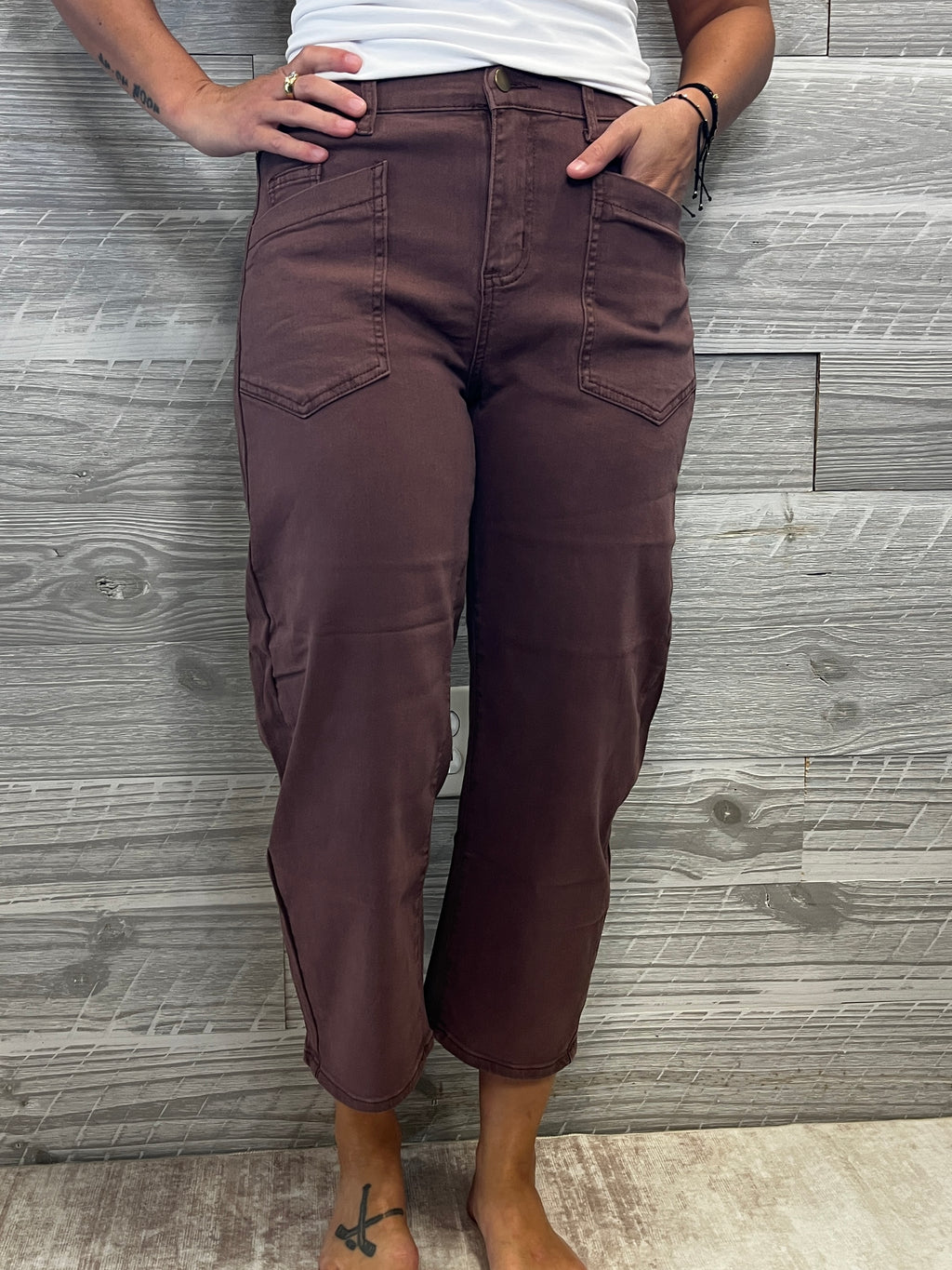 Antonia Barrel Pant
