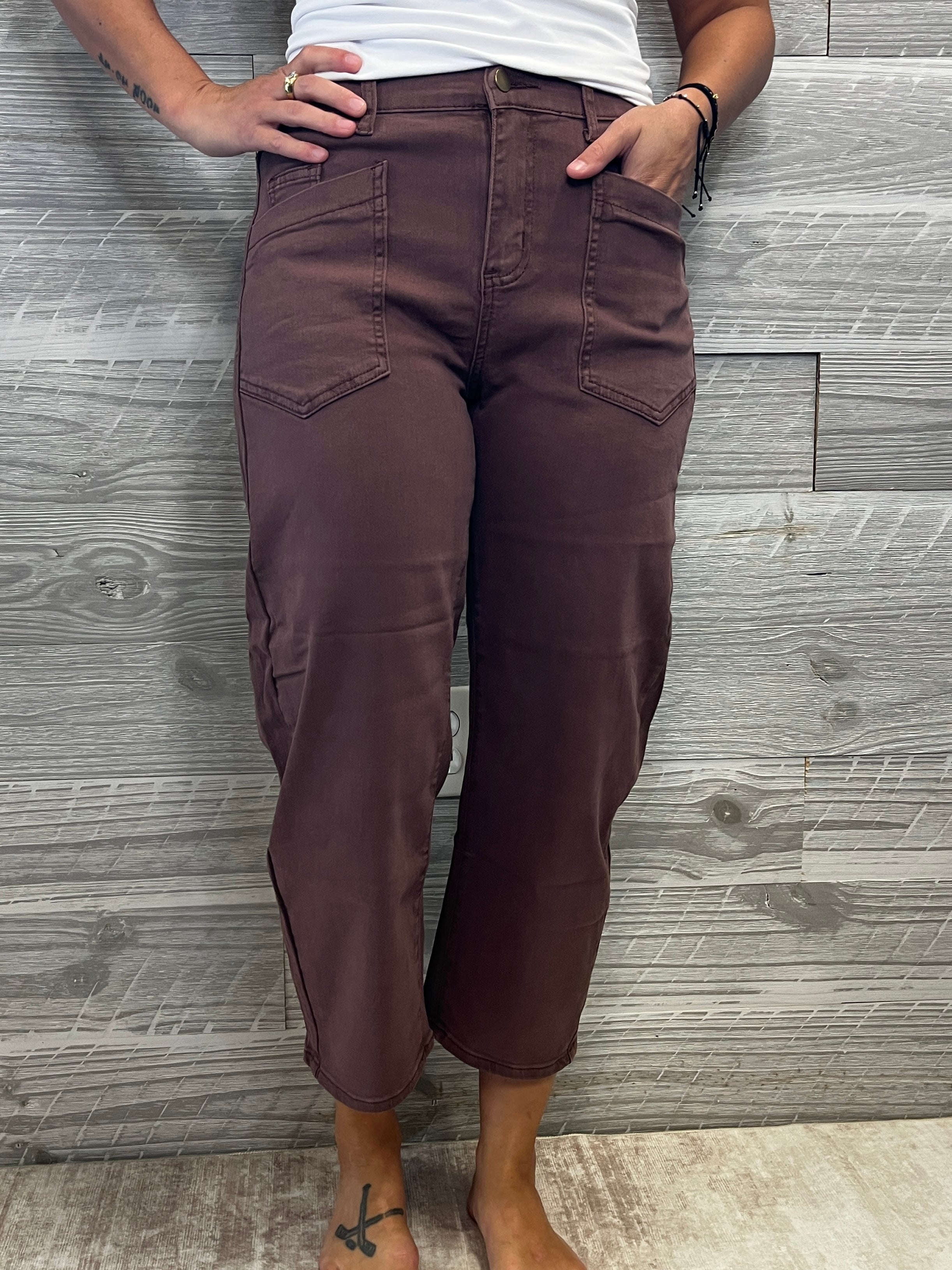 Antonia Barrel Pant
