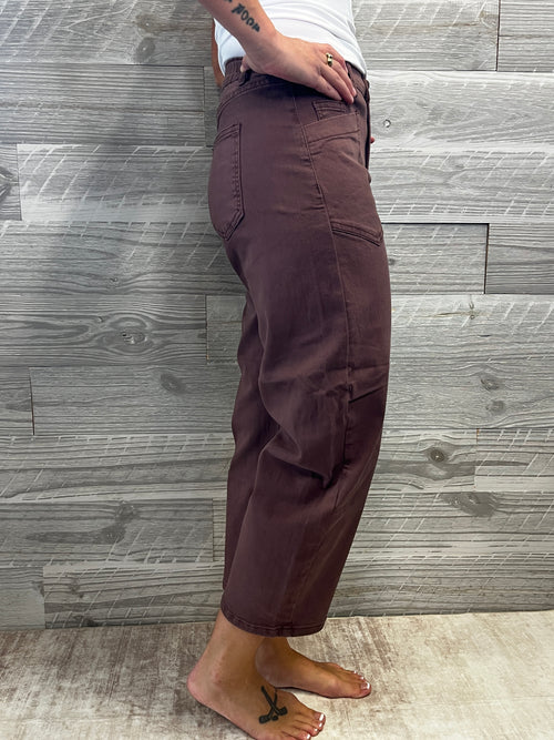 Antonia Barrel Pant