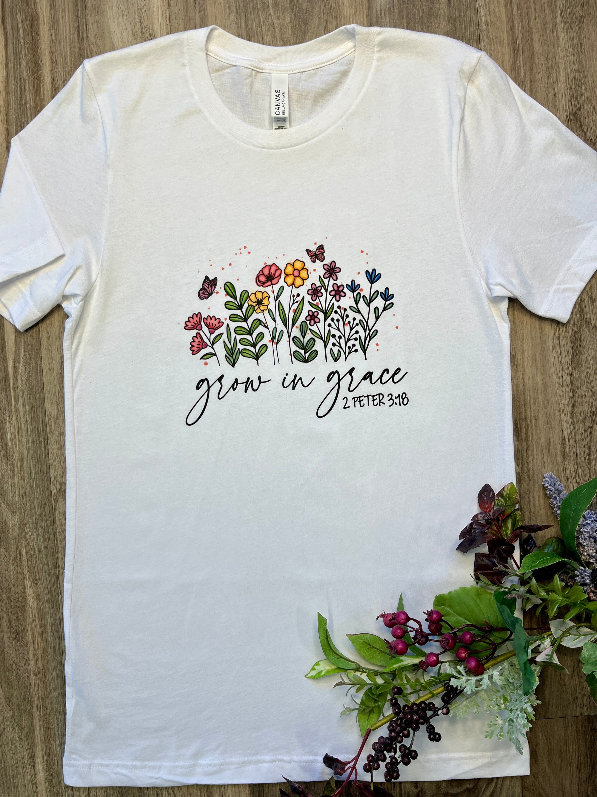 Grow In Grace Graphic Tee