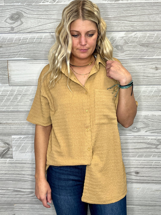 Addison Textured Top