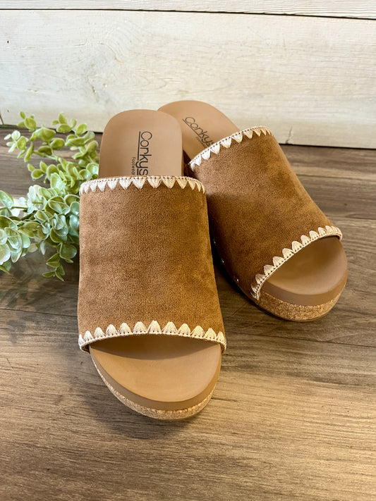 Corky's Stitch N Slide Sandal