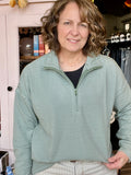 Wesley 1/4 Zip Top