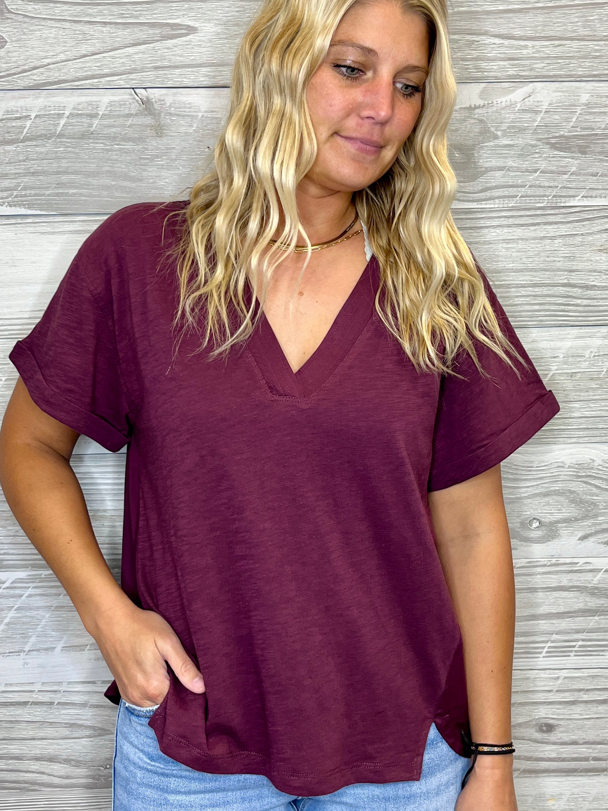 Roby V Neck Top