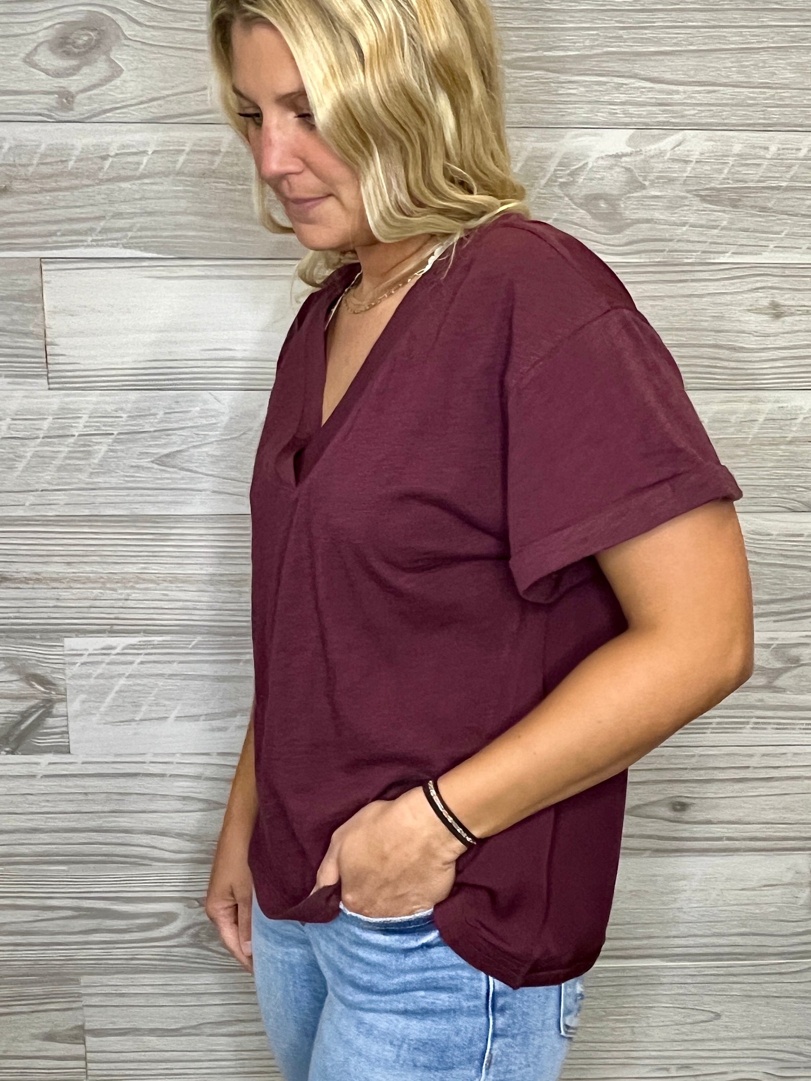 Roby V Neck Top