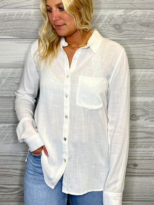 Melissa Button Down Top