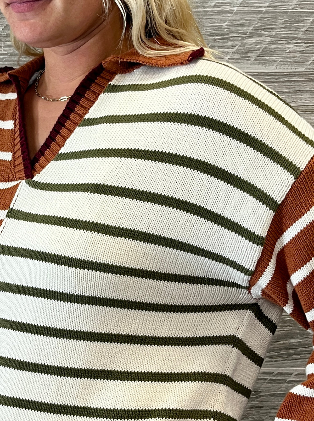 Neva Striped Sweater