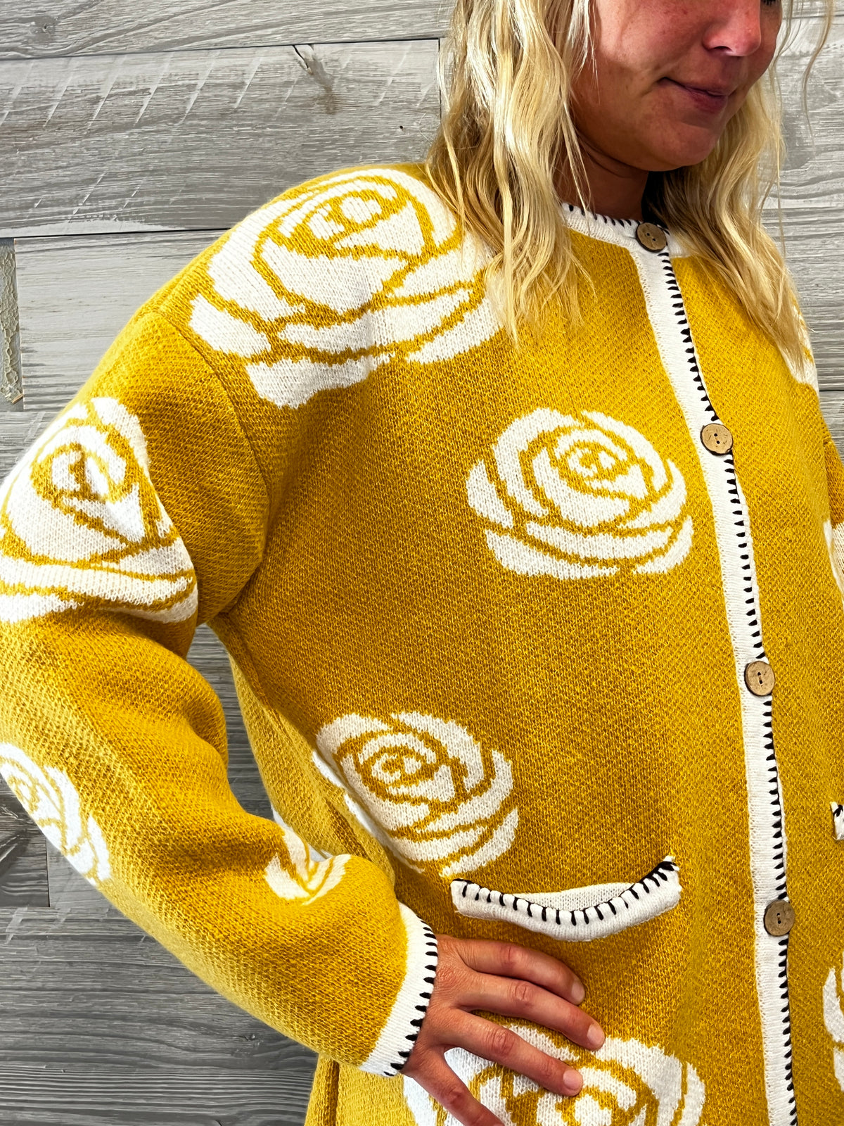Fiona Floral Cardigan