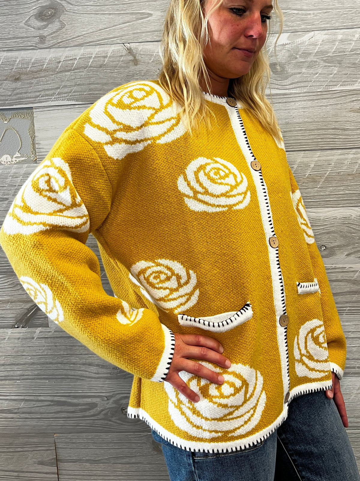 Fiona Floral Cardigan