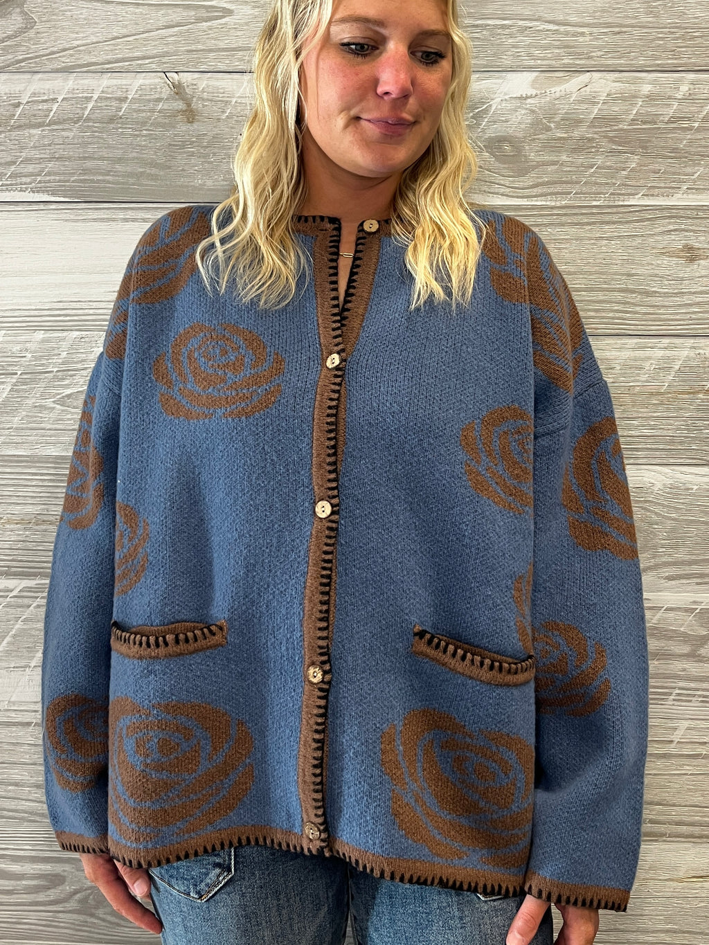 Fiona Floral Cardigan