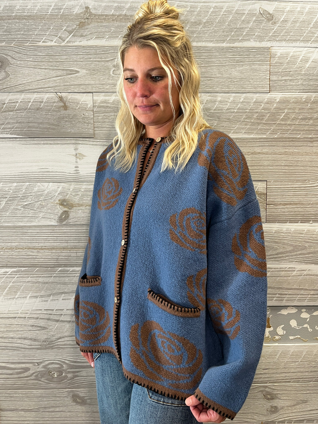 Fiona Floral Cardigan