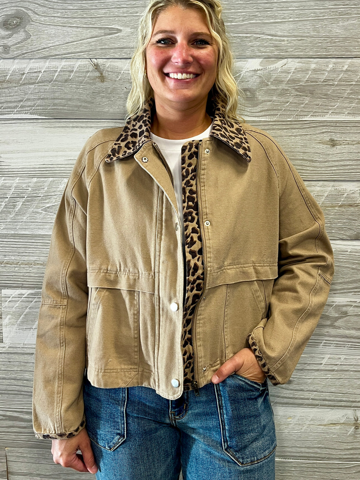 Georgia Oxford Jacket