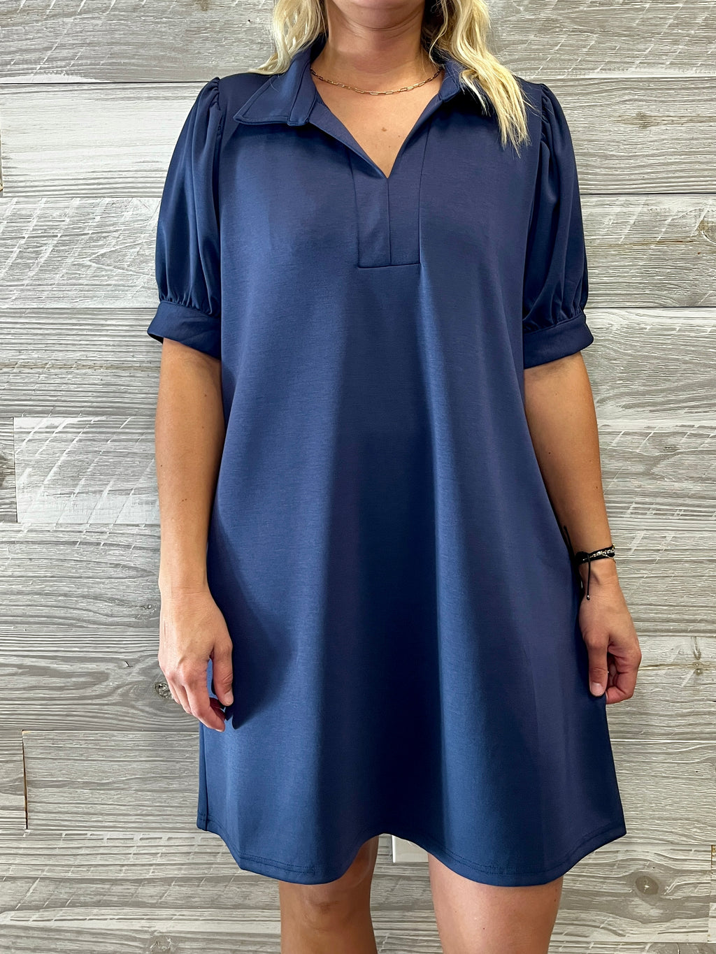 Michaela Navy Dress