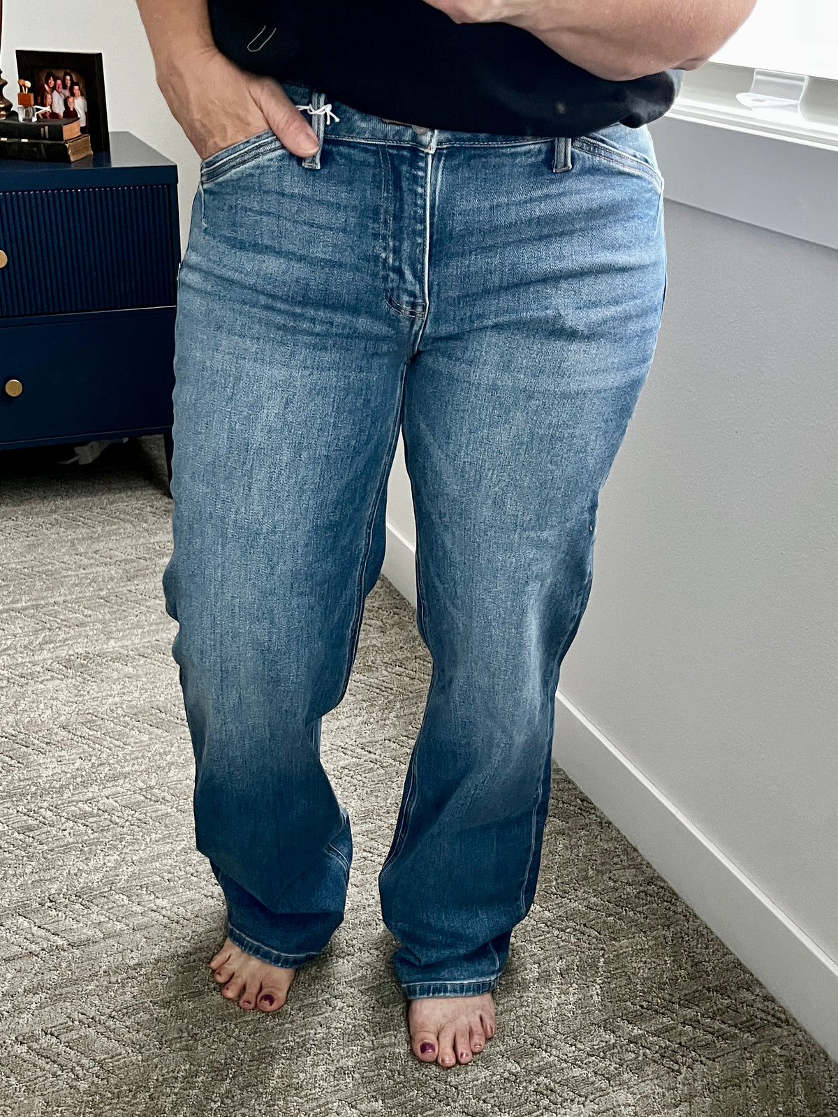 Abyss Mid Rise Denim