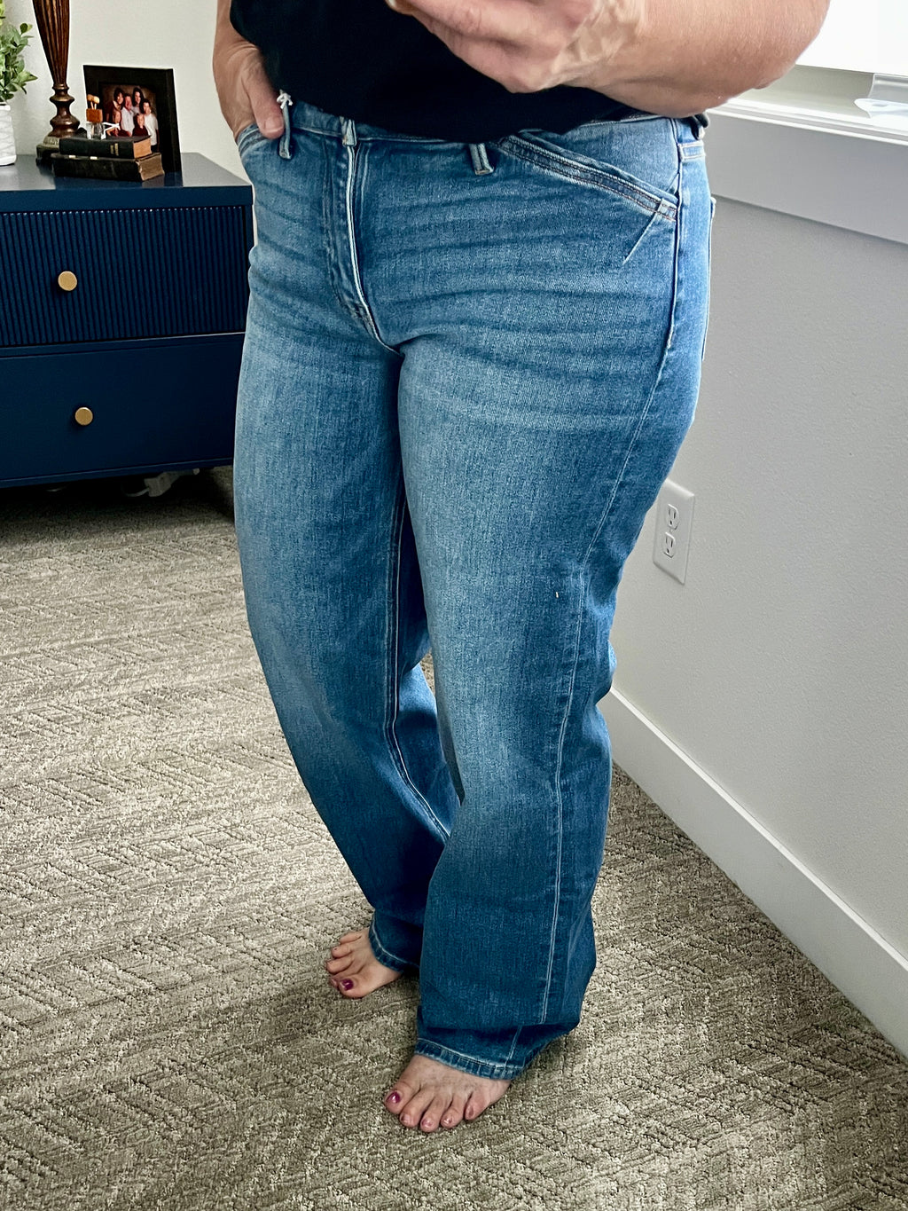 Abyss Mid Rise Denim