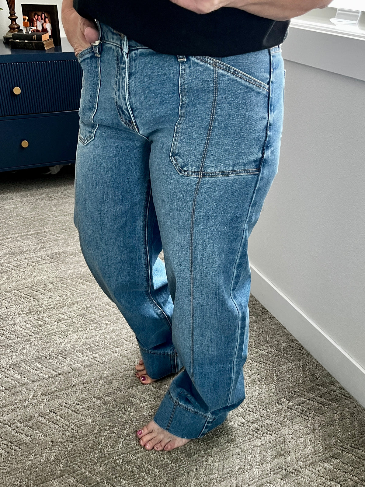 Atlee Wide Leg Jeans