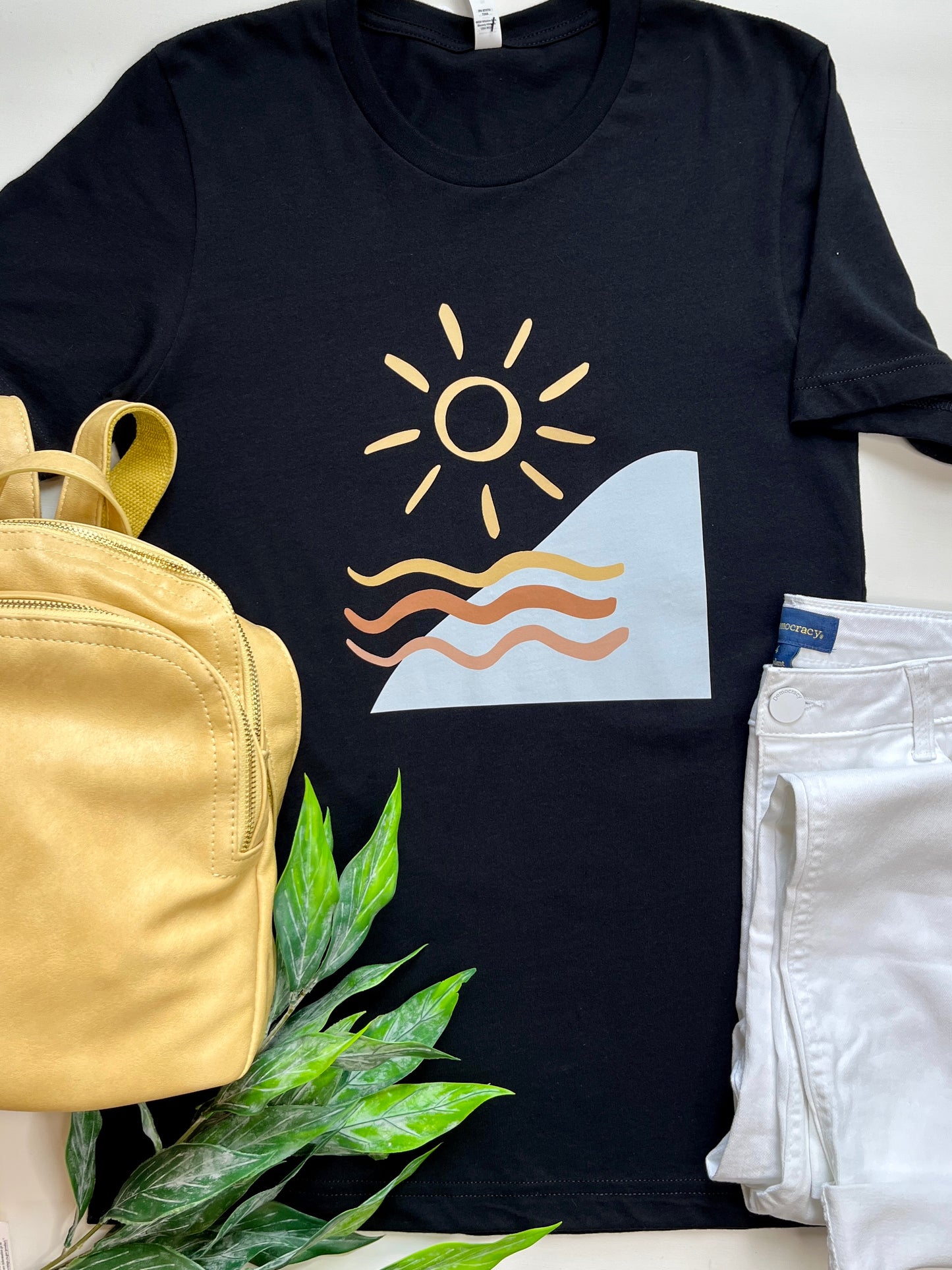 Sun and Waves Graphic Tee