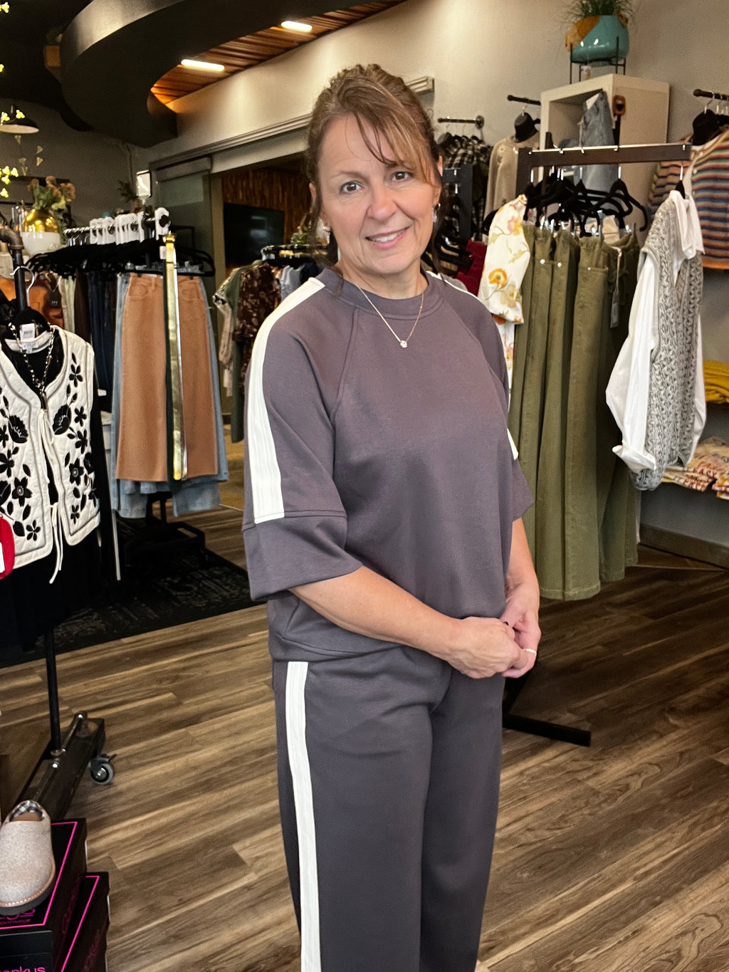 Langley Stripe Top