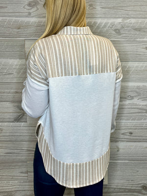 Isabella Stripe Top